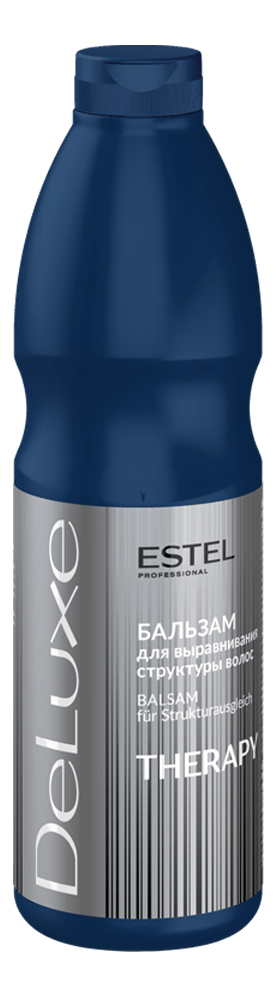 

Бальзам для выравнивания структуры волос De Luxe Therapy Balsam: Бальзам 1000мл, Бальзам для выравнивания структуры волос De Luxe Therapy Balsam