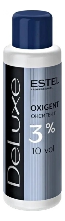 Оксигент для краски De Luxe 60мл: Оксигент 3%