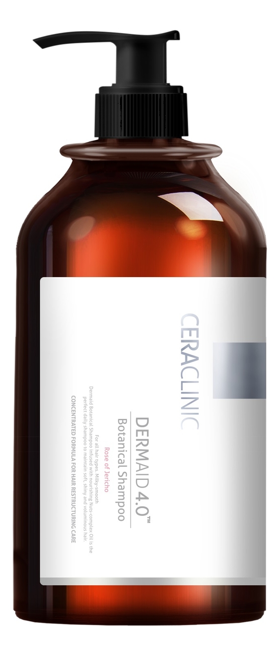 

Шампунь для волос Ceraclinic Dermaid 4.0 Botanical Shampoo 1000мл: Шампунь 1000мл, Шампунь для волос Ceraclinic Dermaid 4.0 Botanical Shampoo