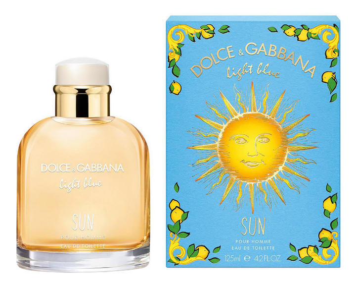 

Light Blue Sun Pour Homme: туалетная вода 125мл, Light Blue Sun Pour Homme