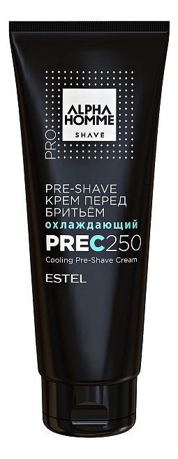 цена Крем охлаждающий перед бритьем Alpha Homme Shave Pre-Shave Cream: Крем 250мл