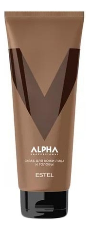

Скраб для кожи лица и головы Alpha Homme 250мл