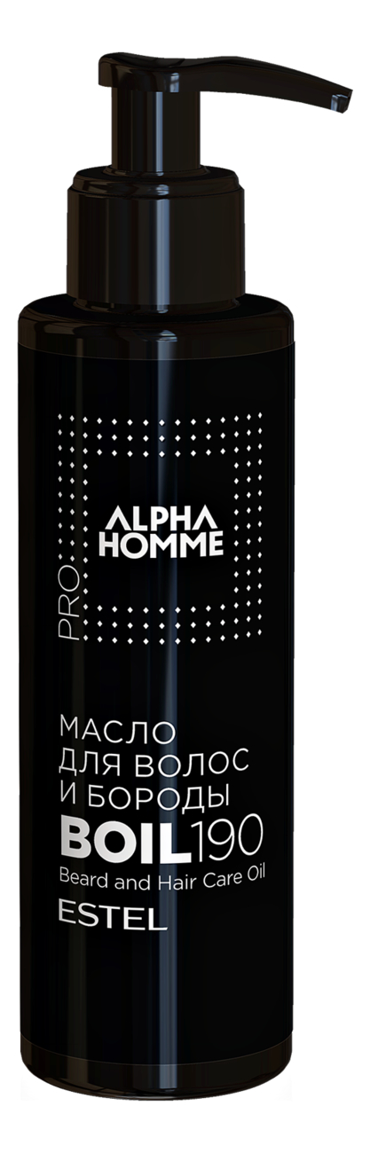 

Масло для волос и бороды Alpha Homme: Масло 190мл, Масло для волос и бороды Alpha Homme