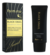 Farm Stay Многофункциональный крем для лица с муцином черной улитки Black Snail Primer BB Cream SPF50+ PA+++ 50г