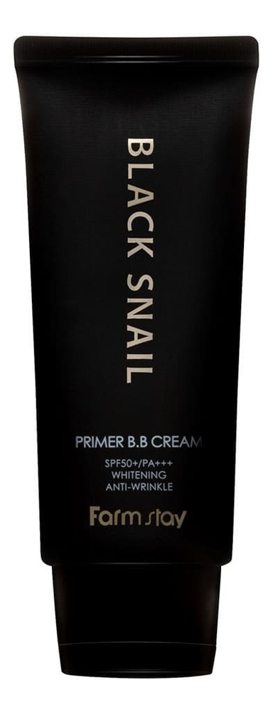 

Многофункциональный крем для лица с муцином черной улитки Black Snail Primer BB Cream SPF50+ PA+++ 50г