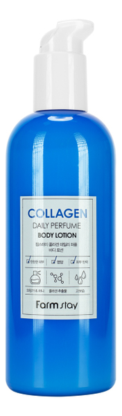 Купить Парфюмерный лосьон для тела с коллагеном Collagen Daily Perfume Body Lotion 330мл, Farm Stay
