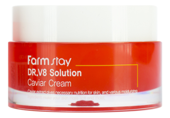 Крем для лица с экстрактом икры Dr.V8 Solution Caviar Cream 50мл крем для лица с экстрактом икры dr v8 solution caviar cream 50мл