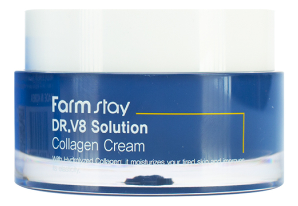 

Крем для лица с коллагеном Dr.V8 Solution Collagen Cream 50мл