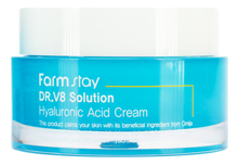 Farm Stay Крем для лица с гиалуроновой кислотой Dr.V8 Solution Hyaluronic Acid Cream 50мл