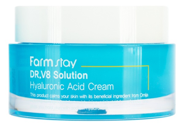 

Крем для лица с гиалуроновой кислотой Dr.V8 Solution Hyaluronic Acid Cream 50мл