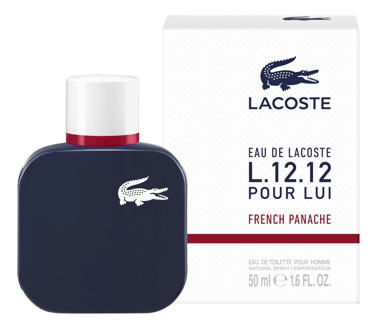 Eau De Lacoste L.12.12 Pour Lui French Panache: туалетная вода 50мл мужской кожаный ремень chantaco lacoste rc4005