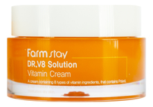 Farm Stay Крем для лица с витаминами Dr.V8 Solution Vitamin Cream 50мл