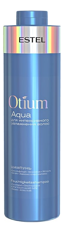 

Шампунь для интенсивного увлажнения волос Otium Aqua: Шампунь 1000мл, Шампунь для интенсивного увлажнения волос Otium Aqua