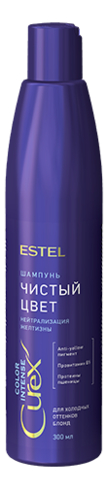 Шампунь для холодных оттенков блонд Чистый цвет Curex Color Intense 300мл