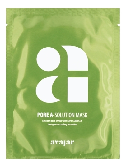 

Тканевая маска для проблемной кожи лица Pore A-Solution Mask 10*25г