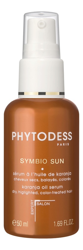 

Сыворотка для волос с маслом каранджи Symbio Sun Serum A L'huile De Karanja 50мл