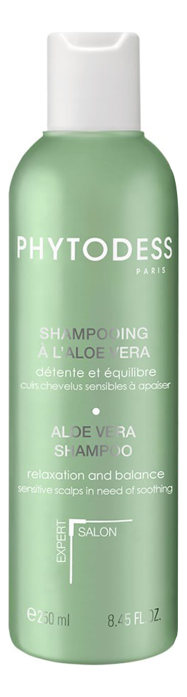 

Шампунь для чувствительной кожи головы с экстрактом алоэ вера Shampooing A L'aloe Vera Detente Et Equilibre 250мл