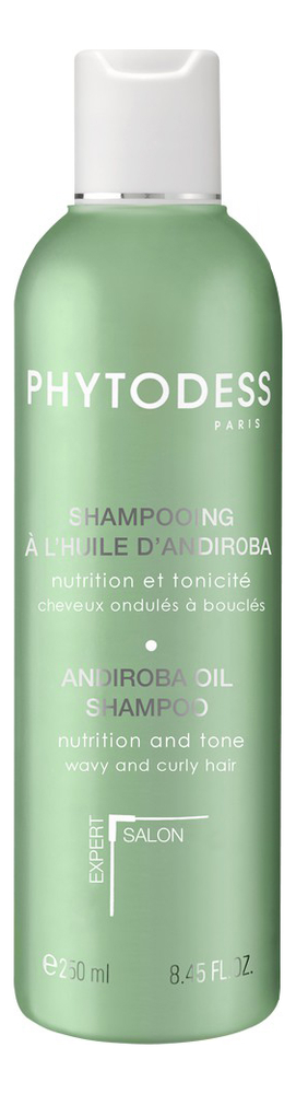 Шампунь для волнистых и кудрявых волос с маслом андиробы Shampooing A L'huile D'andiroba 250мл