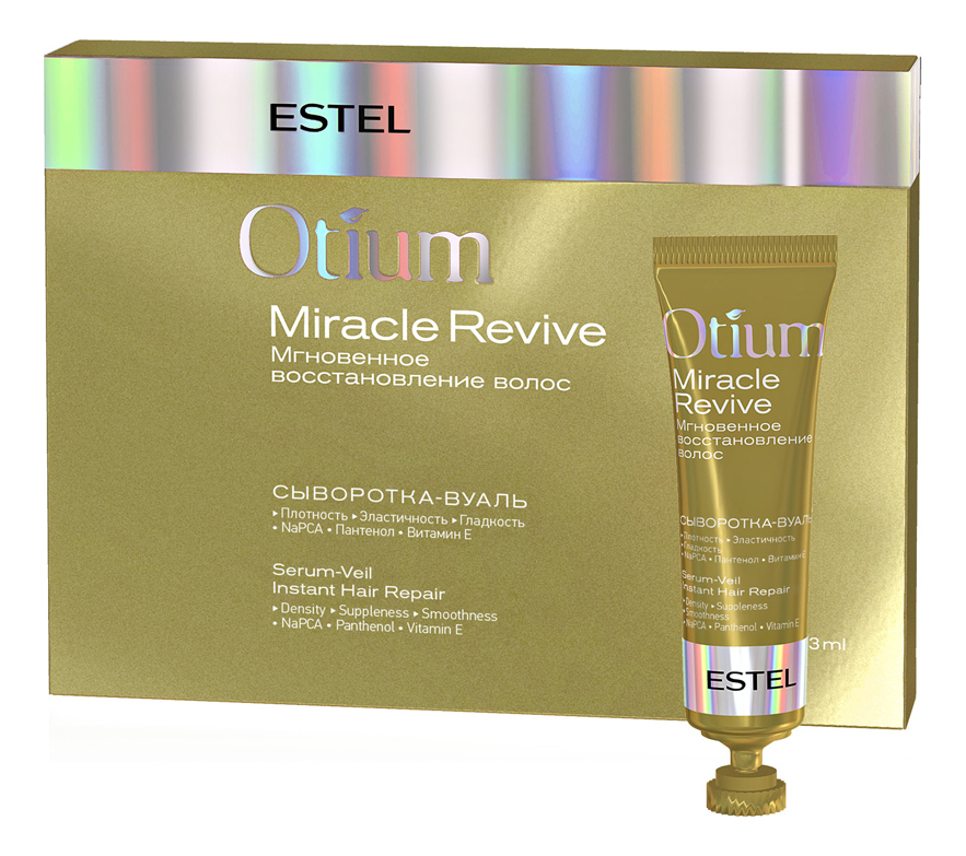 

Сыворотка-вуаль Мгновенное восстановления волос Otium Miracle Revive 5*23мл