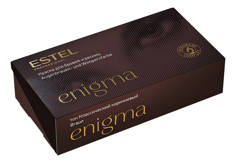 

Краска для бровей и ресниц Enigma 20мл: Классический коричневый, Краска для бровей и ресниц Enigma 20мл