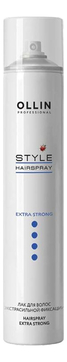 Лак для волос экстрасильной фиксации Style Hairpray Extra Strong