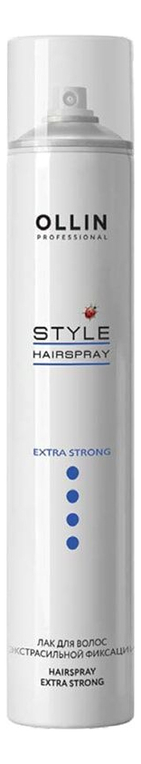 Купить Лак для волос экстрасильной фиксации Style Hair Lac 450мл: Лак 450мл, OLLIN Professional