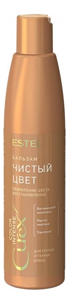 

Бальзам для теплых оттенков блонд Чистый цвет Curex Color Intense 250мл