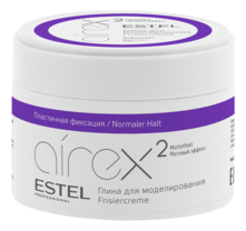 ESTEL Глина для моделирования волос с матовым эффектом Пластичная фиксация Airex 65мл