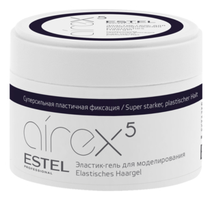 Эластик-гель для моделирования волос Суперсильная пластичная фиксация Airex 75мл