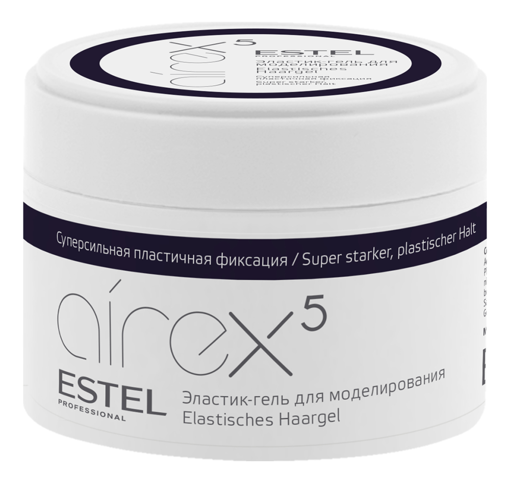Эластик-гель для моделирования волос Суперсильная пластичная фиксация Airex 75мл estel эластик гель для моделирования нормальная фиксация 75 мл estel airex