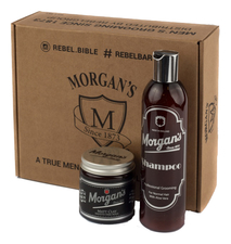 Morgan's Pomade Набор для волос (шампунь 250мл + глина с кератином для укладки 120мл)