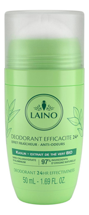 

Органический дезодорант с каолином Deodorant 50мл (зеленый чай)