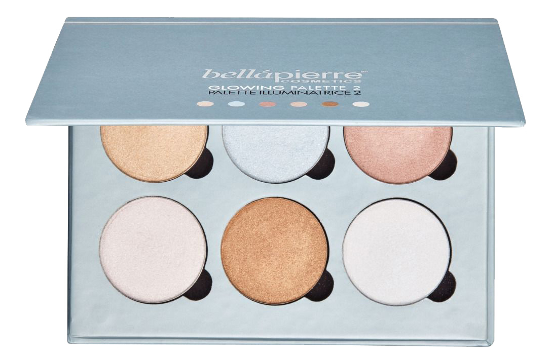 

Палетка сияющих пудр Glowing Palette 2 17,28г