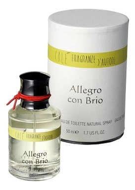 

Allegro con Brio: туалетная вода 50мл, Allegro Con Brio
