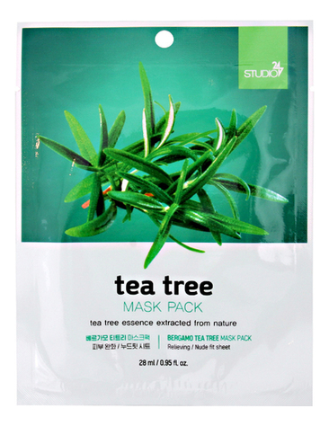 

Тканевая маска для лица Tea Tree Mask Pack 28мл