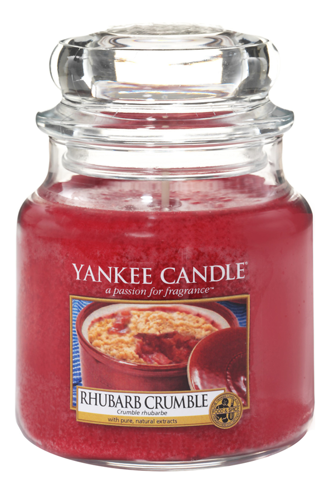 

Ароматическая свеча Rhubarb Crumble: Свеча 411г, Ароматическая свеча Rhubarb Crumble