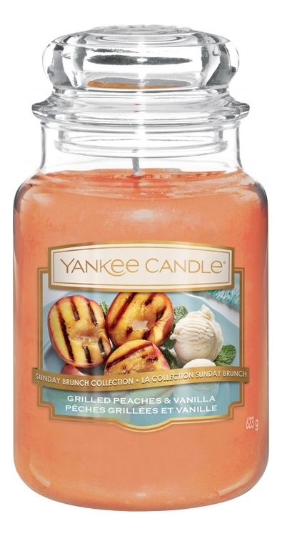 

Ароматическая свеча Grilled Peaches & Vanilla: Свеча 623г, Ароматическая свеча Grilled Peaches & Vanilla