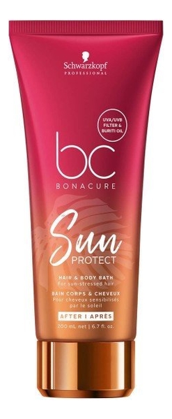

Шампунь для волос и тела BC Sun Shampoo Hair And Body: Шампунь 200мл, Шампунь для волос и тела BC Sun Shampoo Hair And Body