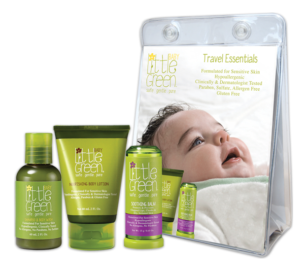 Набор для детей от 0 до 12 месяцев Baby Travel Essentials (шампунь Shampoo  Body Wash 60мл + лосьон для тела Nourishing Body Lotion 60мл + бальзам для губ и лица Soothing Balm 13г)