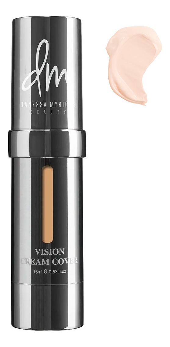 

Тональная основа + Консилер Vision Cream Cover 15мл: N01, Тональная основа + Консилер Vision Cream Cover 15мл