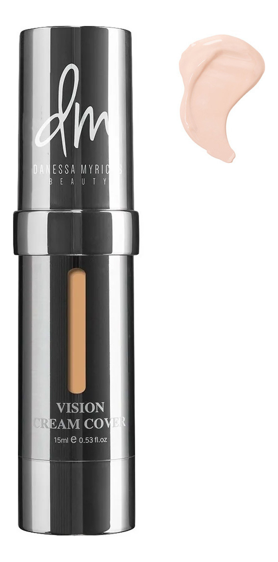 

Тональная основа + Консилер Vision Cream Cover 15мл: N02, Тональная основа + Консилер Vision Cream Cover 15мл