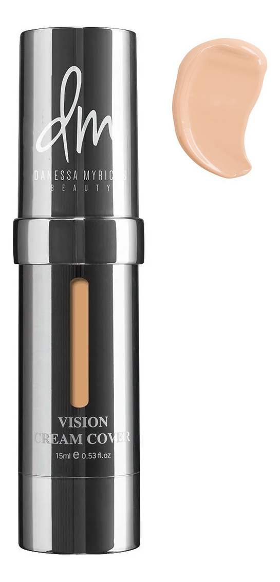 

Тональная основа + Консилер Vision Cream Cover 15мл: N03, Тональная основа + Консилер Vision Cream Cover 15мл