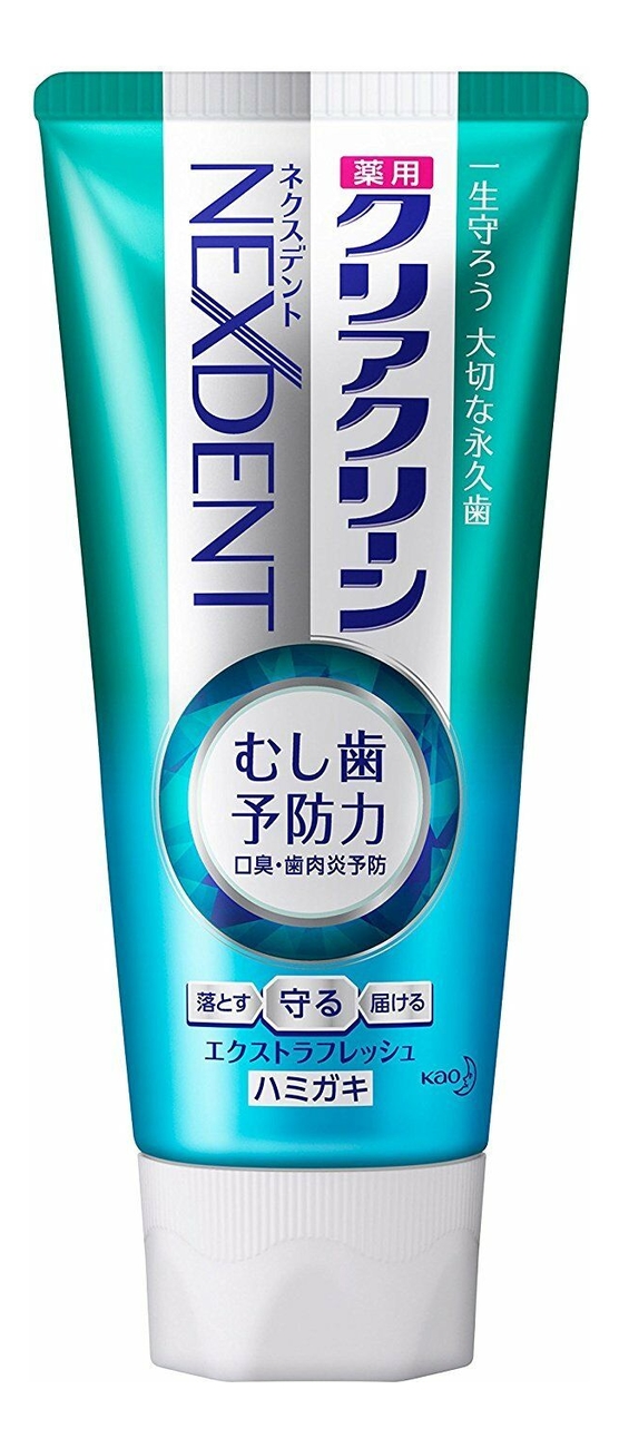 

Лечебно-профилактическая зубная паста с микрогранулами и фтором Clear Clean Nexdent Extra Fresh 120мл (экстра свежесть)