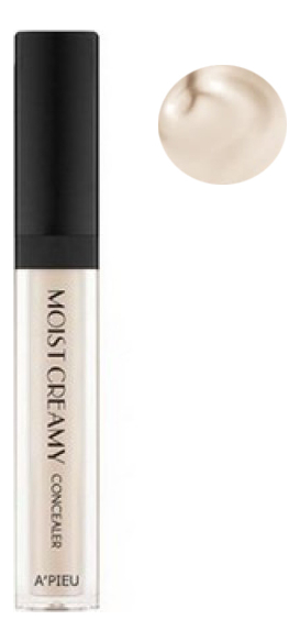 

Консилер кремовый увлажняющий Moist Creamy Concealer SPF30 PA++ 7г: 01 Frozen, Консилер кремовый увлажняющий Moist Creamy Concealer SPF30 PA++ 7г