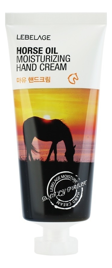 

Крем для рук с лошадиным жиром Moisturizing Hand Cream Horse Oil 100мл