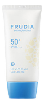 Крем-эссенция для лица с ультра защитой от солнца Ultra UV Shield Sun Essence SPF50+ PA++++ 50мл: Крем-эссенция 50г крем эссенция с ультра защитой от солнца spf50 pa frudia ultra uv shield sun essence 50 гр