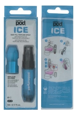 

Атомайзер Perfumepod Ice Perfume Spray 5мл: Sky Blue, Атомайзер Perfumepod Ice Perfume Spray 5мл