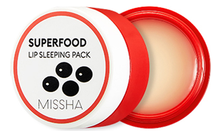 

Бальзам маска для губ Superfood Blackbean Lip Sleeping Pack 7г