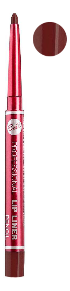 

Карандаш для губ Professional Lip Liner Pencil 4г: No 3, Карандаш для губ Professional Lip Liner Pencil 4г