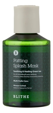 Blithe Сплэш-маска для лица восстанавливающая Soothing & Healing Green Tea (зеленый чай)